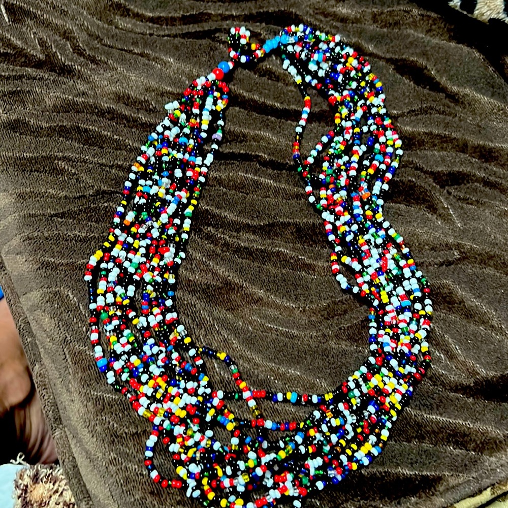 Vintage beaded necklace